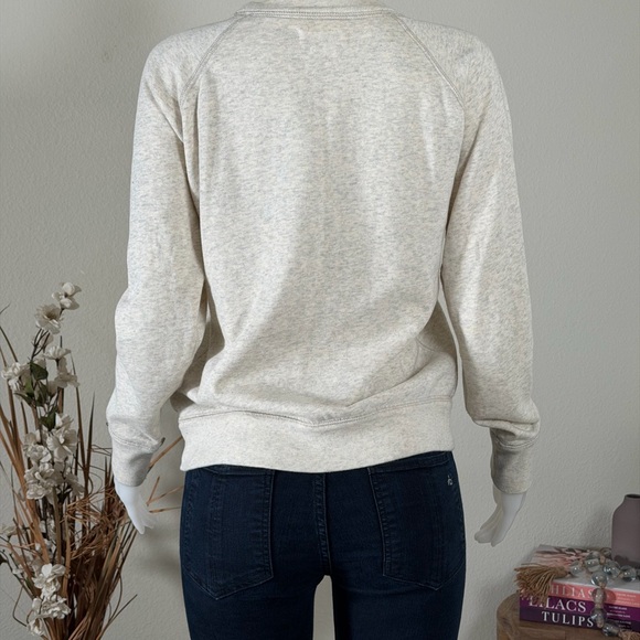 Étoile Isabel Marant Beige MILLYNY SWEATSHIRT with Black Logo - Picture 4 of 13